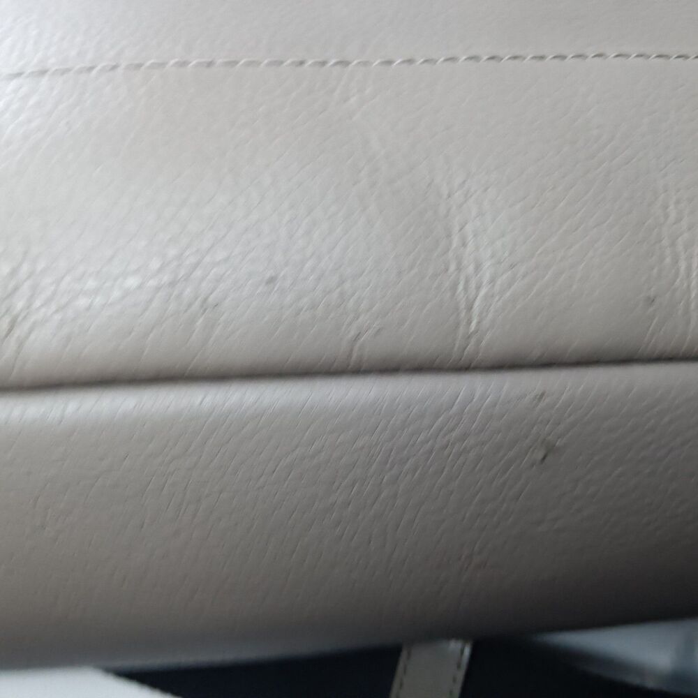 COACH Hudson Leather Bag  Briefcase F71561 Taupe Gray Brown Retail $450 - Picture 13 of 15